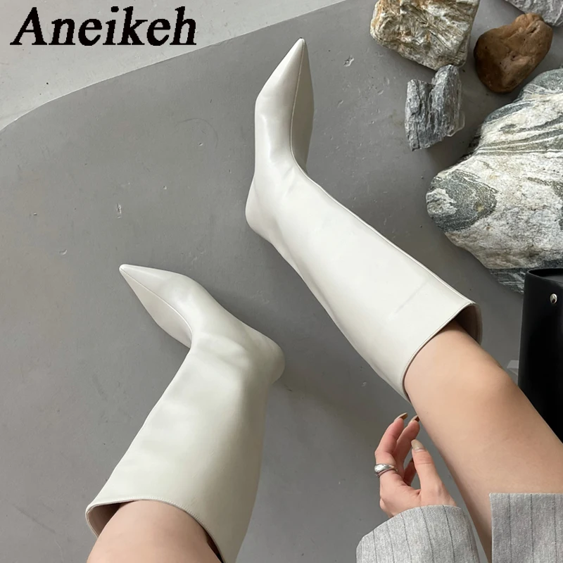Sewing Net - Aneikeh 2026 Fashion Sexy Pointed Low