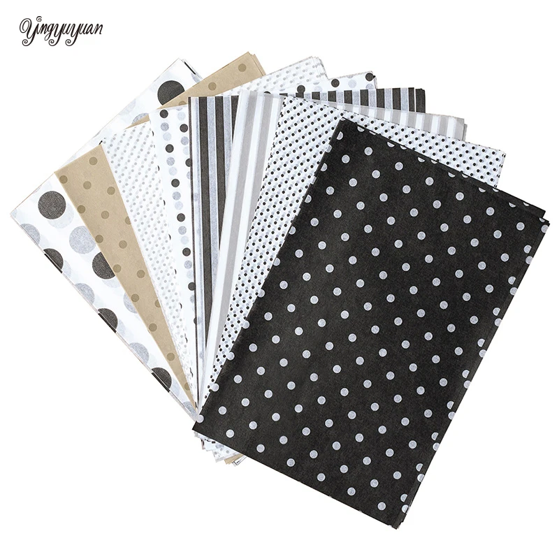 Pattern Tissue Paper - 100 Tờ A5 Giấy Gói Retro