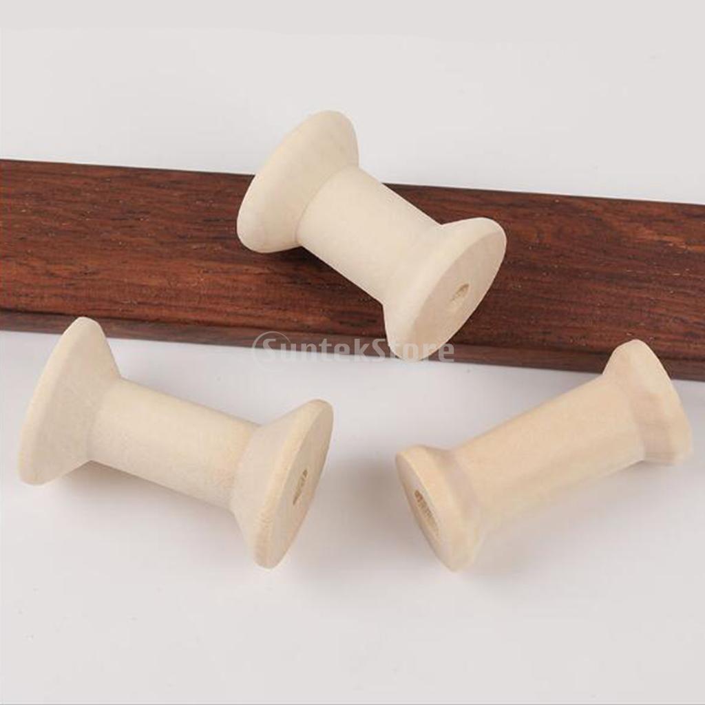 20pcs Wooden Bobbins Thread Sp - đánh giá và giá Thread Bobbins Empty