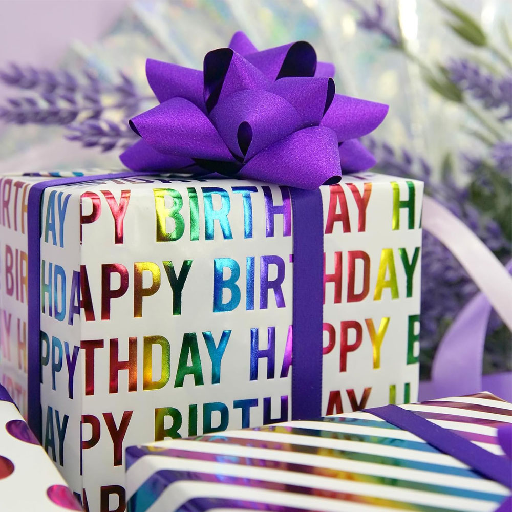 3 Types/set Birthday Gift Wrap - đánh giá và giá Pattern Tissue Paper