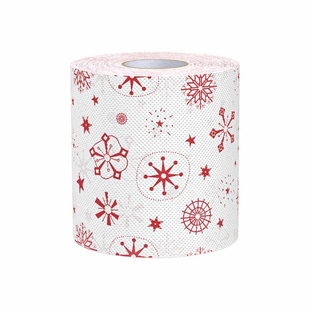 Santa Printed Christmas Toilet - đánh giá và giá Pattern Tissue Paper