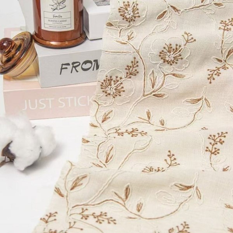 Embroidered Tulle Lace Trim Fa - đánh giá và giá Sewing Fabric
