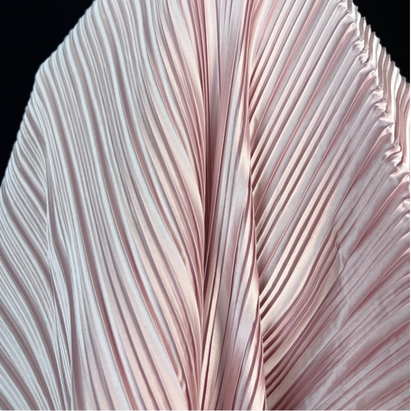Stretch Imitation Silk Pleated - đánh giá và giá Sewing Fabric