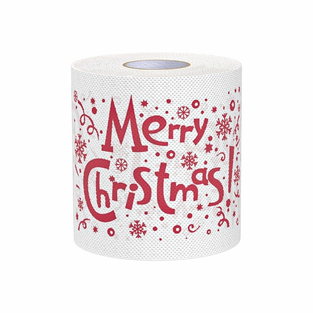 Santa Printed Christmas Toilet - đánh giá và giá Pattern Tissue Paper