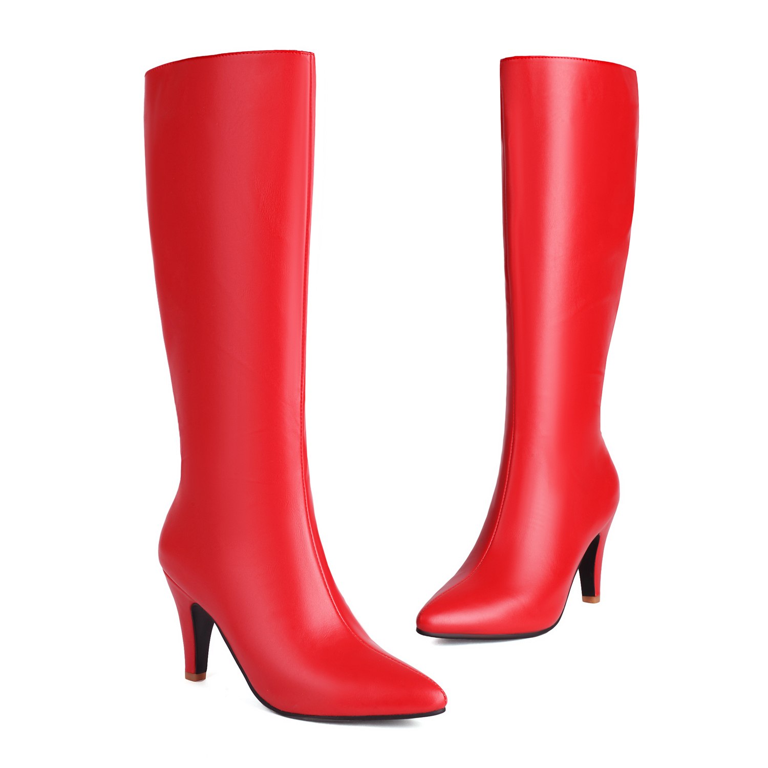 Autumn Winter Women Knee High  - đánh giá và giá Sewing Cotton