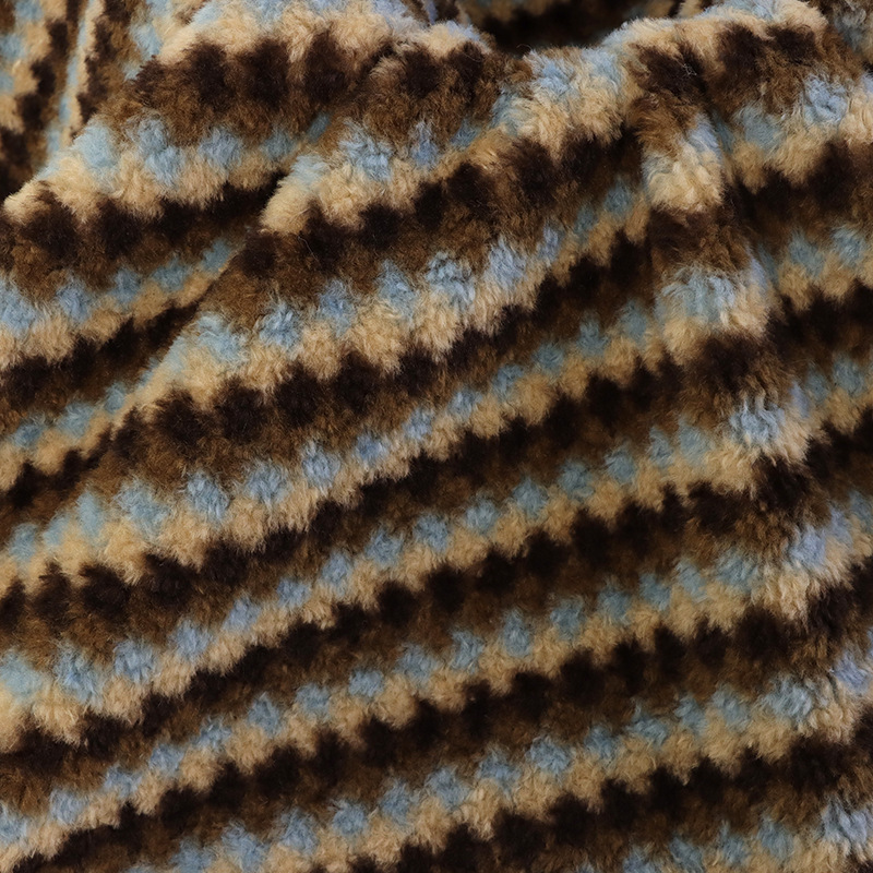 100cm Lamb Fleece Wheat Ear Pr - đánh giá và giá Sewing Fleece