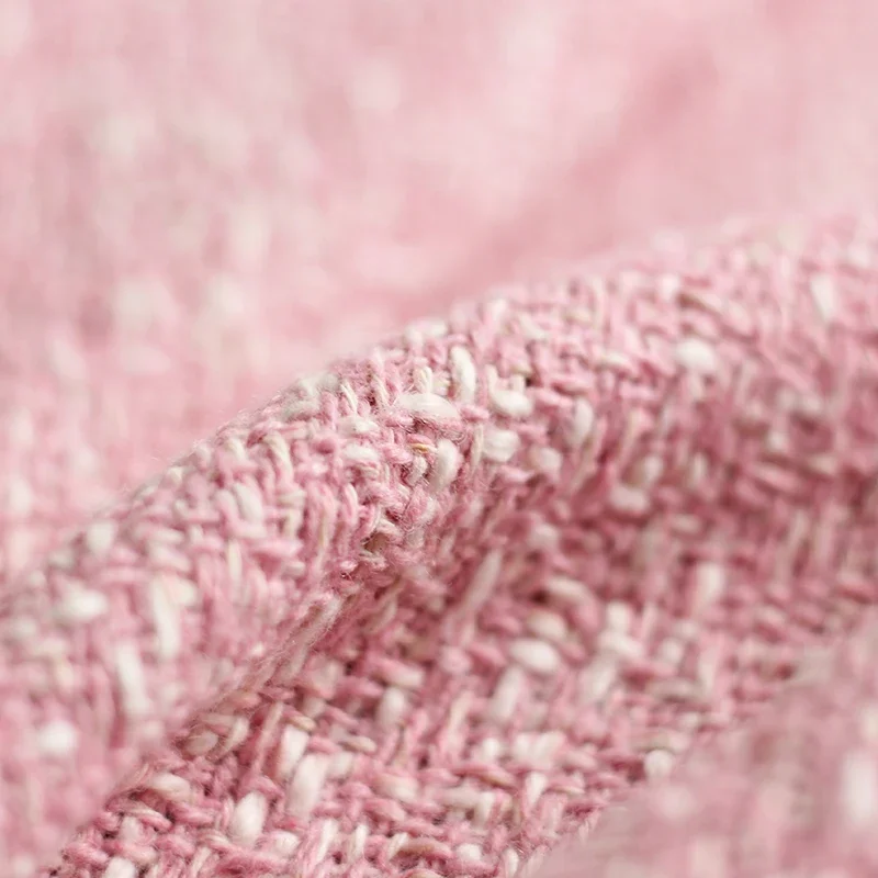 Redraspberry 145cm Pink White  - đánh giá và giá Sewing Tweed Fabric