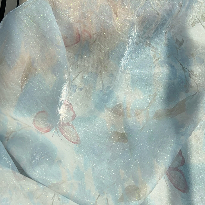 1m Chinese Style Floral Jacqua - đánh giá và giá Sewing Fabric