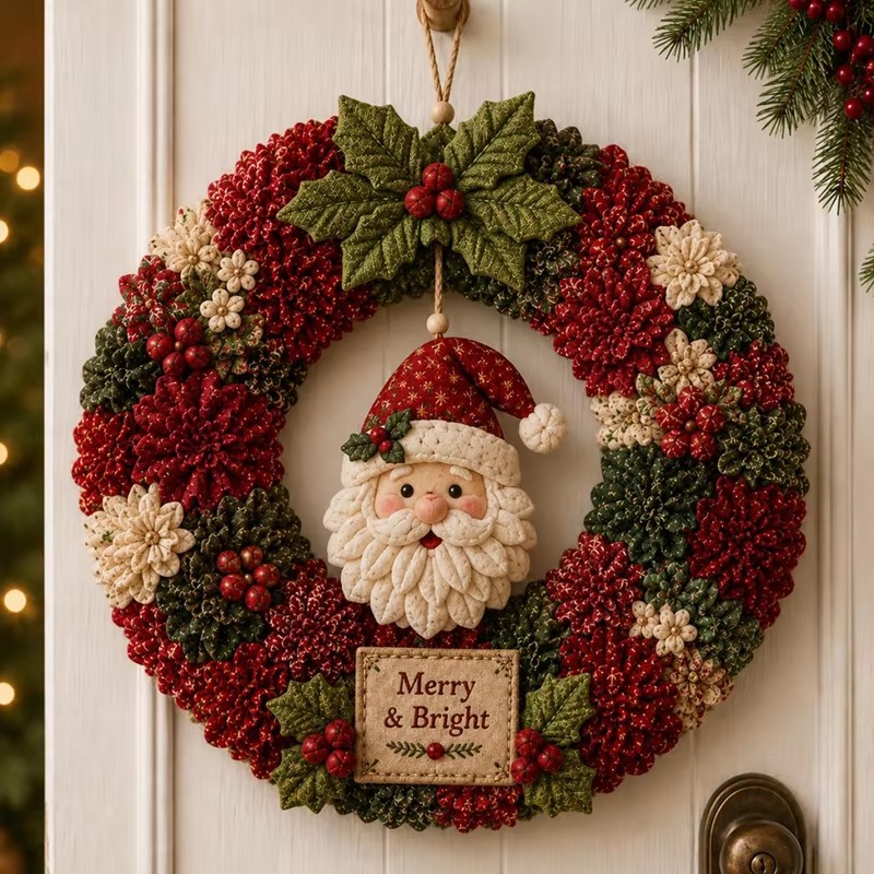 3D Christmas Fabric Poke Art K - đánh giá và giá Sewing Fabric