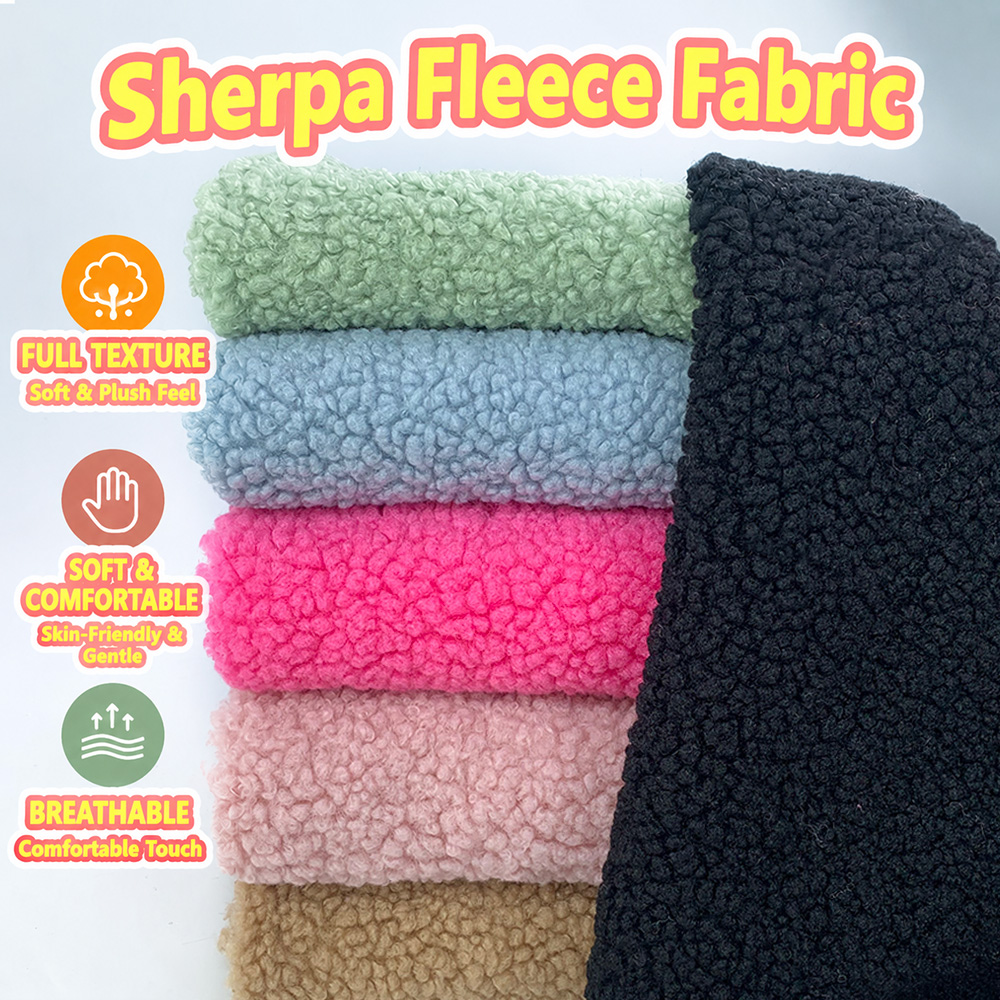 Teddy Sherpa Fleece Fabric Pie - đánh giá và giá Sewing Fleece
