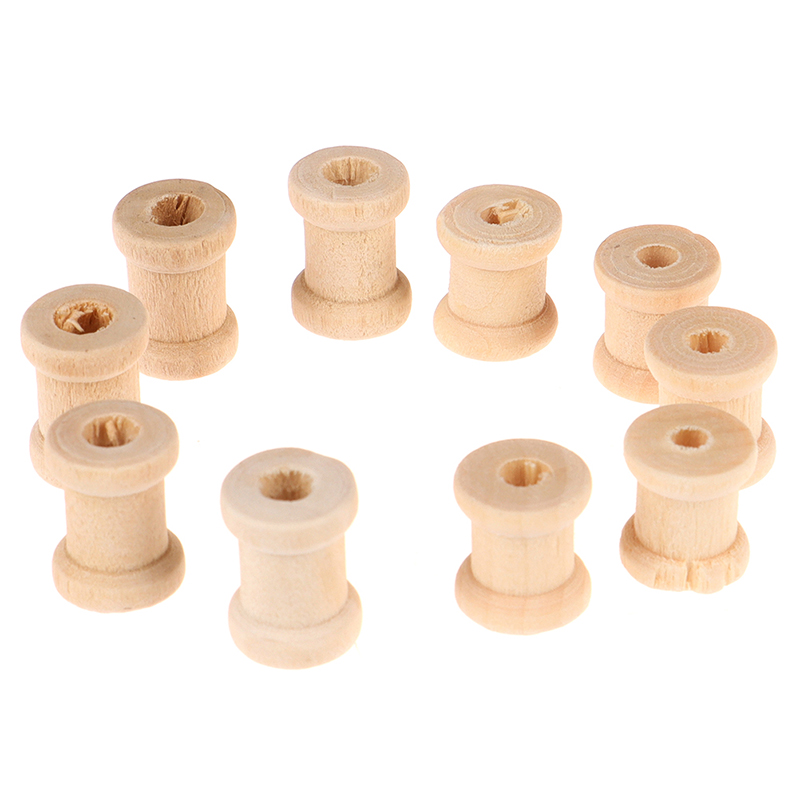 100PCS Wooden Empty Thread Spo - đánh giá và giá Thread Bobbins Empty