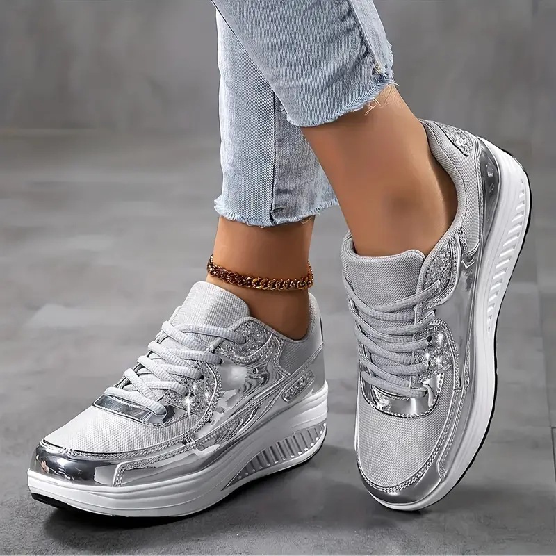 Women's Flat Mesh Sports Shoes - đánh giá và giá Sewing Net