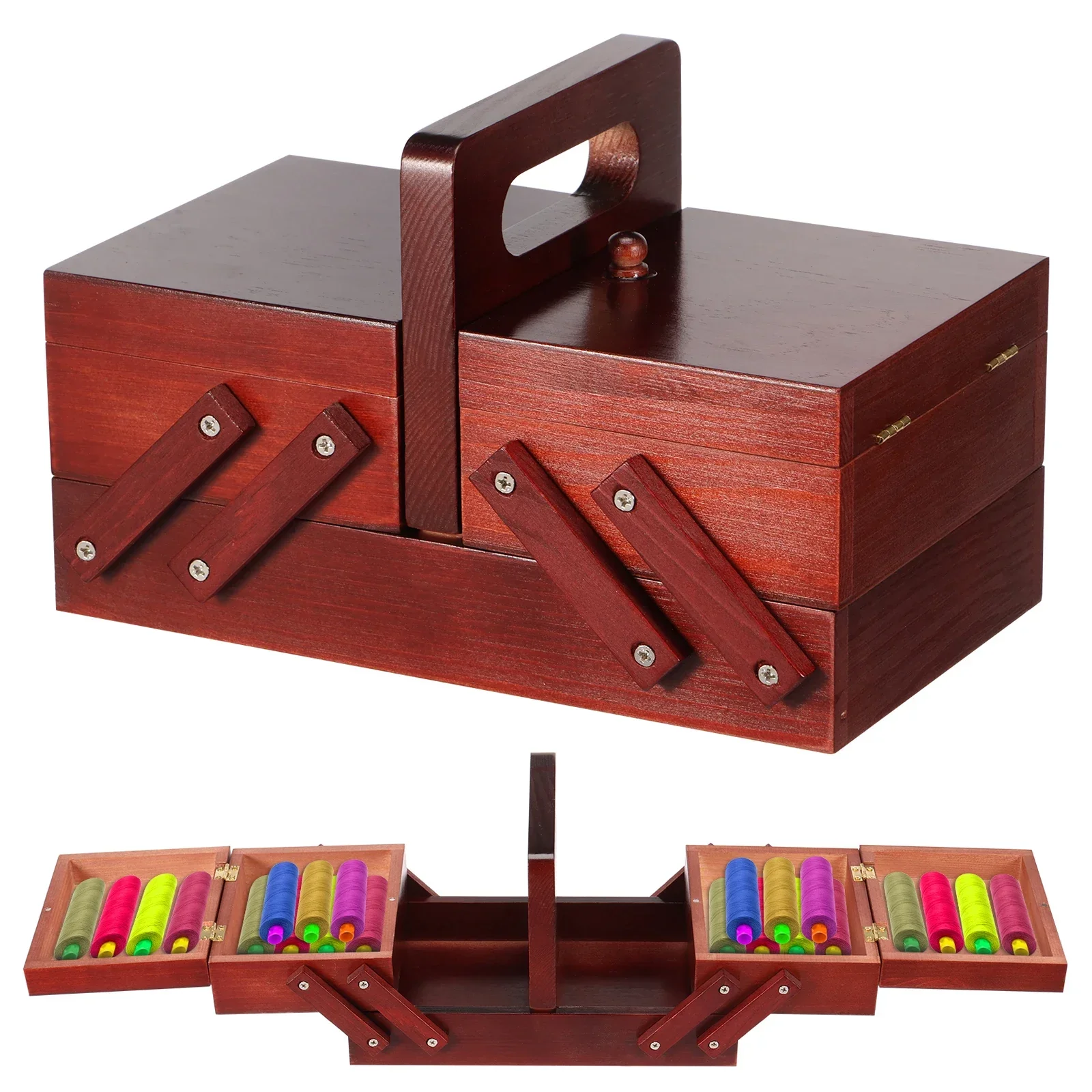 Expandable Sewing Thread Box W - đánh giá và giá Thread Bobbins Empty