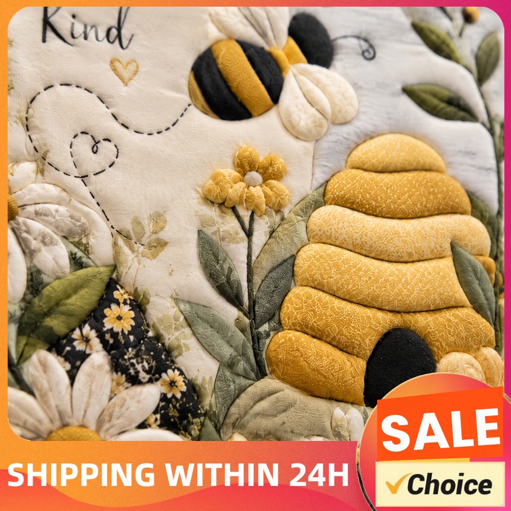 Bee Themed DIY Fabric Art Kit  - đánh giá và giá Sewing Fabric