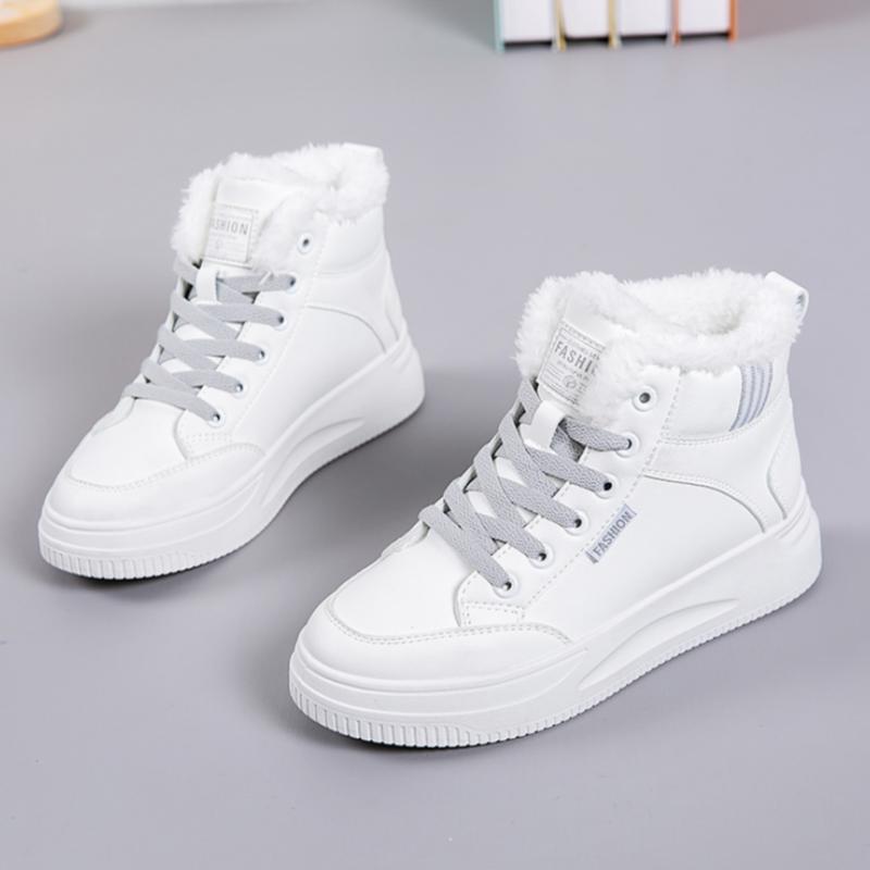 White Shoes Women's 2025 Winte - đánh giá và giá Sewing Cotton