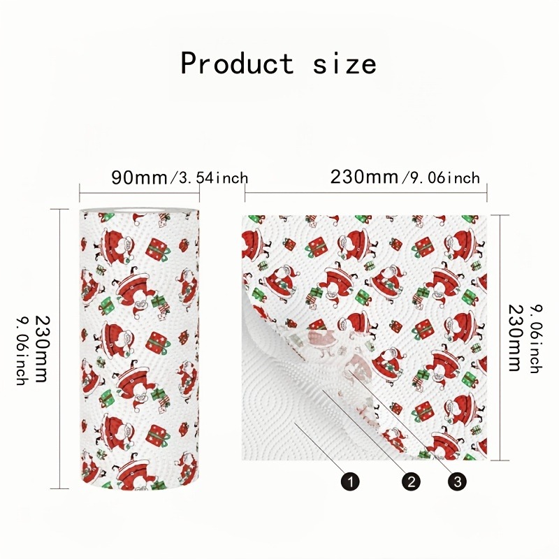 Christmas Napkin Roll, Cute Ra - đánh giá và giá Pattern Tissue Paper