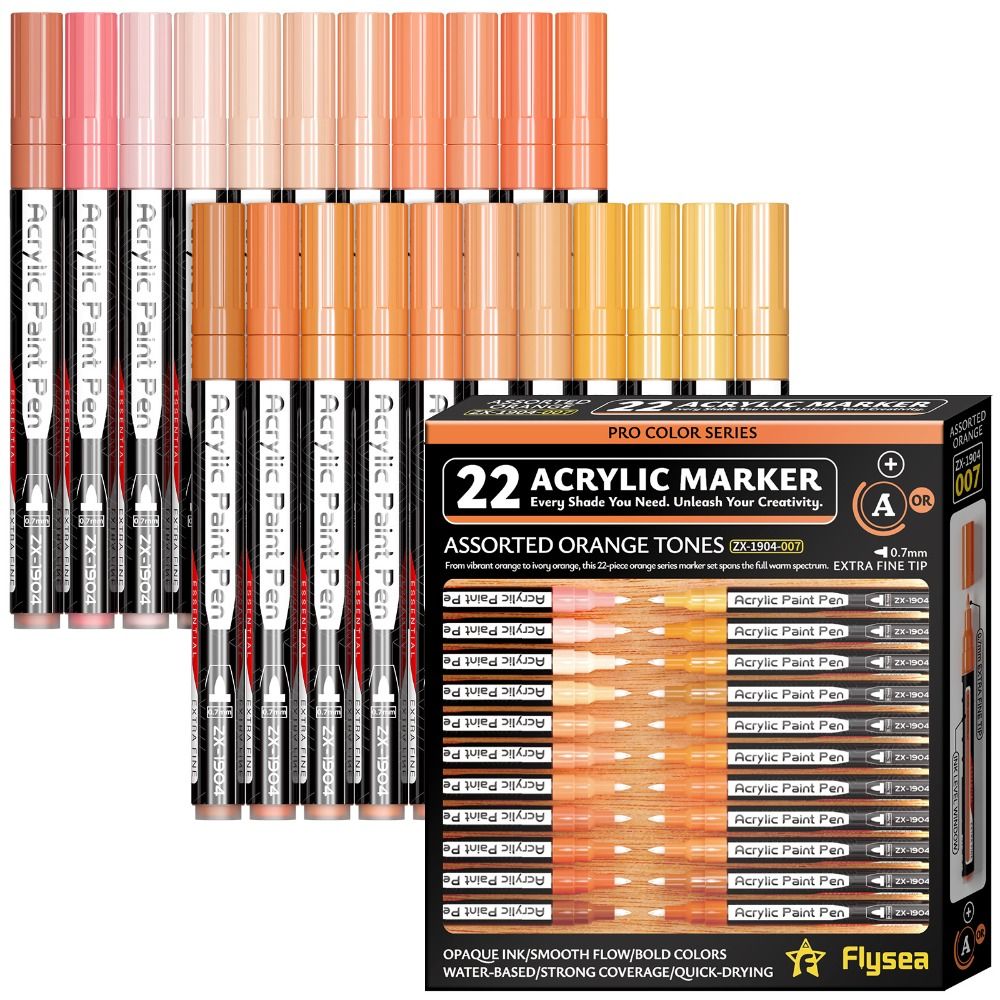 22pcs 0.7mm Extra Fine Tip Acr - đánh giá và giá Copic Marker Classic
