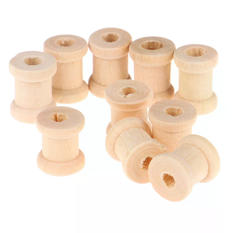 100PCS Wooden Empty Thread Spo - đánh giá và giá Thread Bobbins Empty