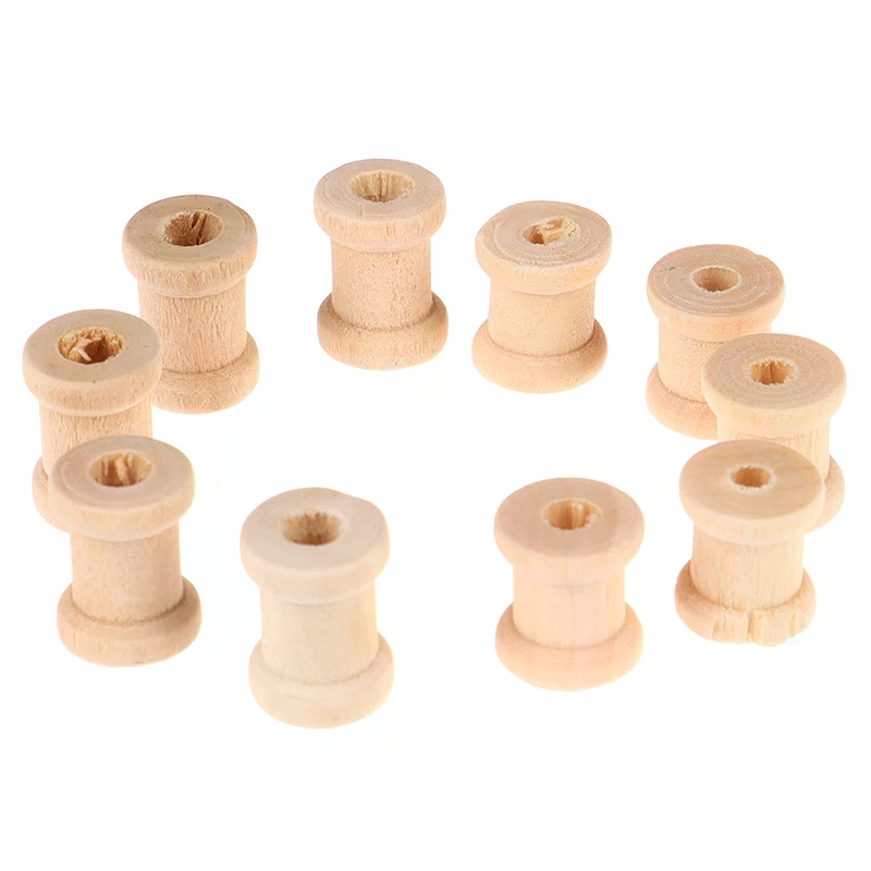 100PCS Wooden Empty Thread Spo - đánh giá và giá Thread Bobbins Empty